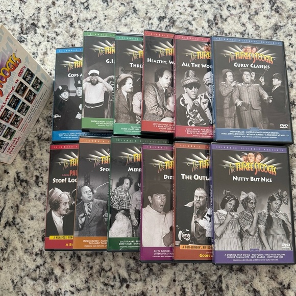 The Three Stooges DVD 12 Pack Set. - Picture 9 of 9